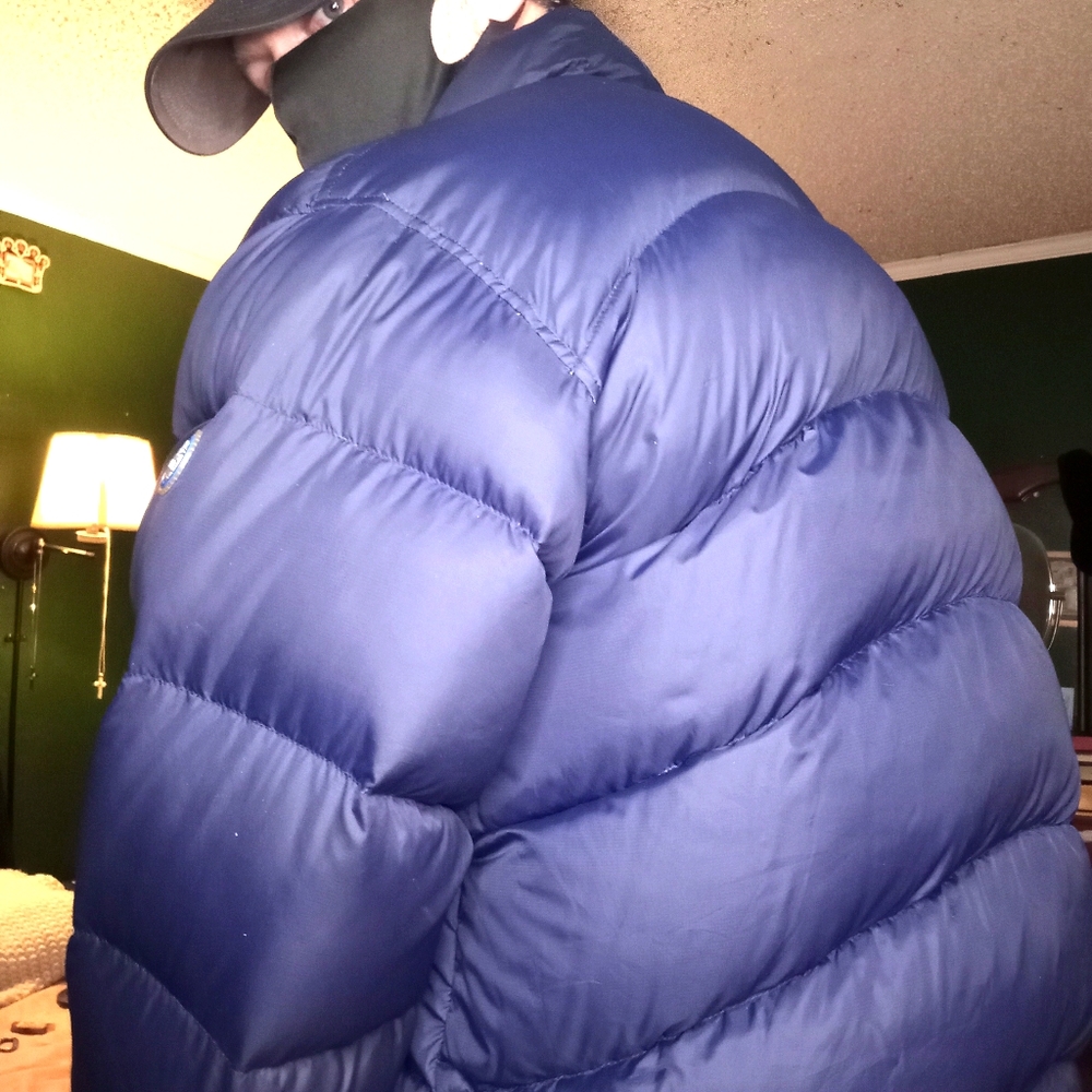 Brand new timberland blue puffer jacket